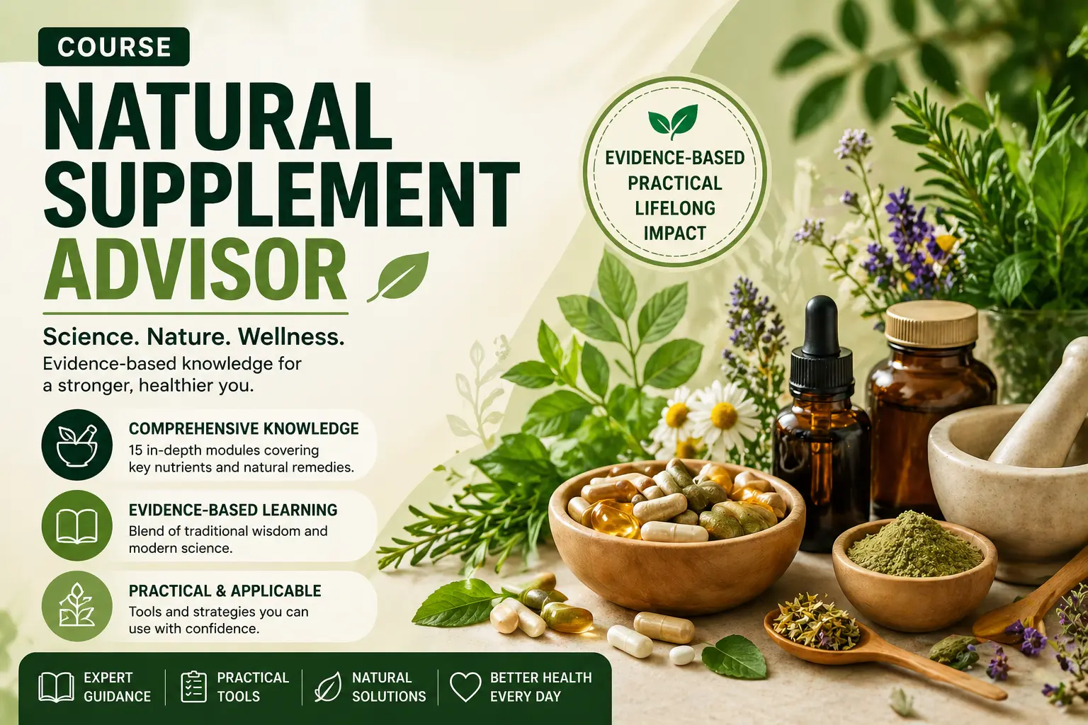 Natural Supplement Advisor course thumbnail